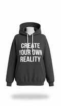 Sweat à capuche oversize slogan percutant - UNLUCK.SHOP