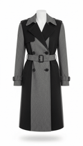 Trench-coat structuré monochrome - UNLUCK.SHOP