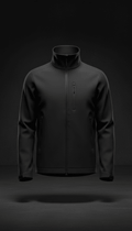 Veste shell technique noire branding minimal - UNLUCK.SHOP
